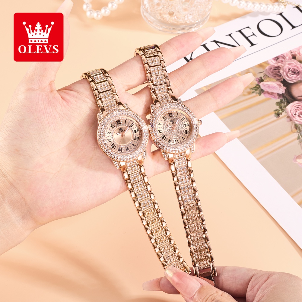 Luxury Watch & Jewellery Recensioni - OLEVS Luxury Fashion ladies' watches Diamond