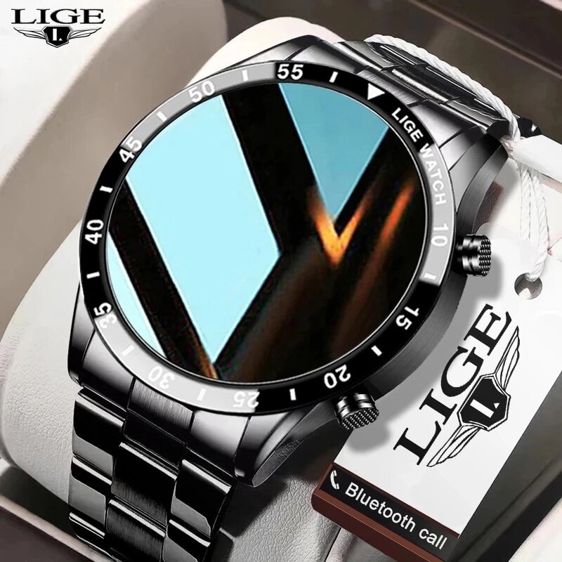 Luxury Watch Arabic - LIGE New Bluetooth Call Smart Watch