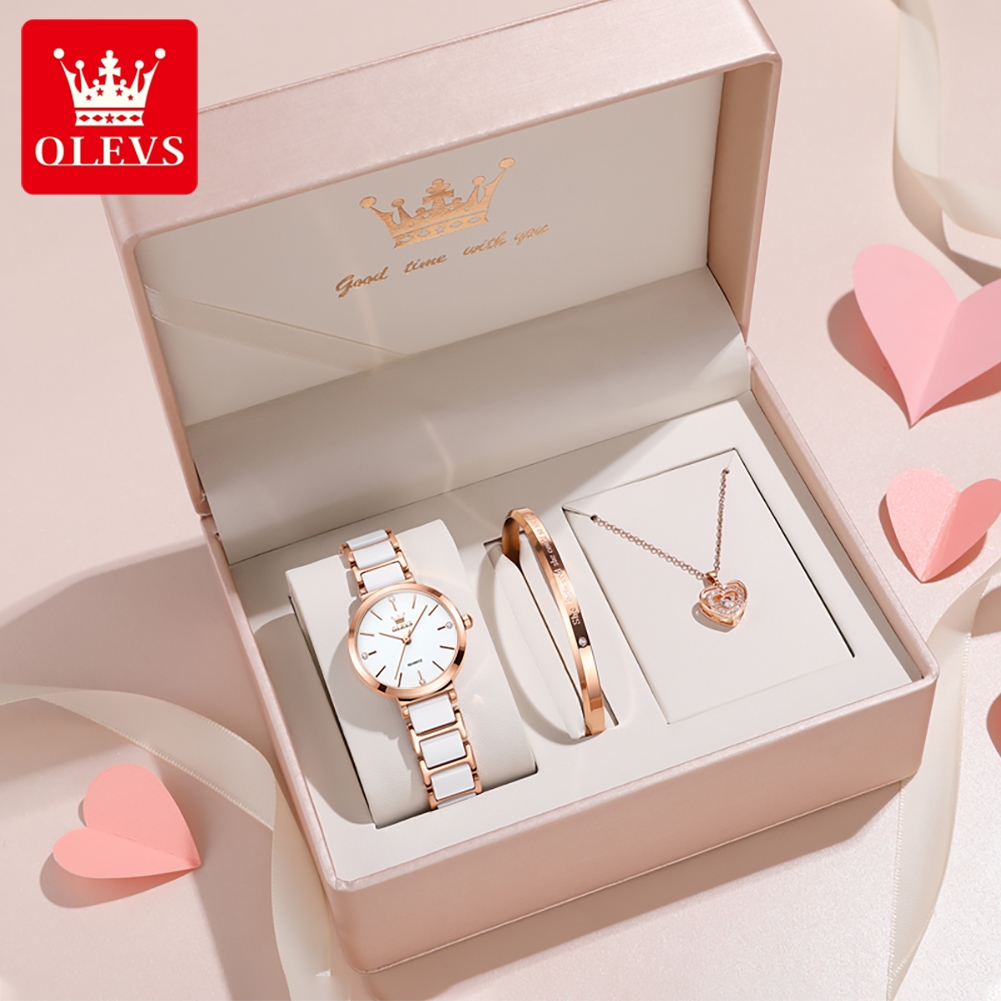 Luxury Watch & Jewellery Recensioni - OLEVS Women Watch 5877 Luxury Elegant