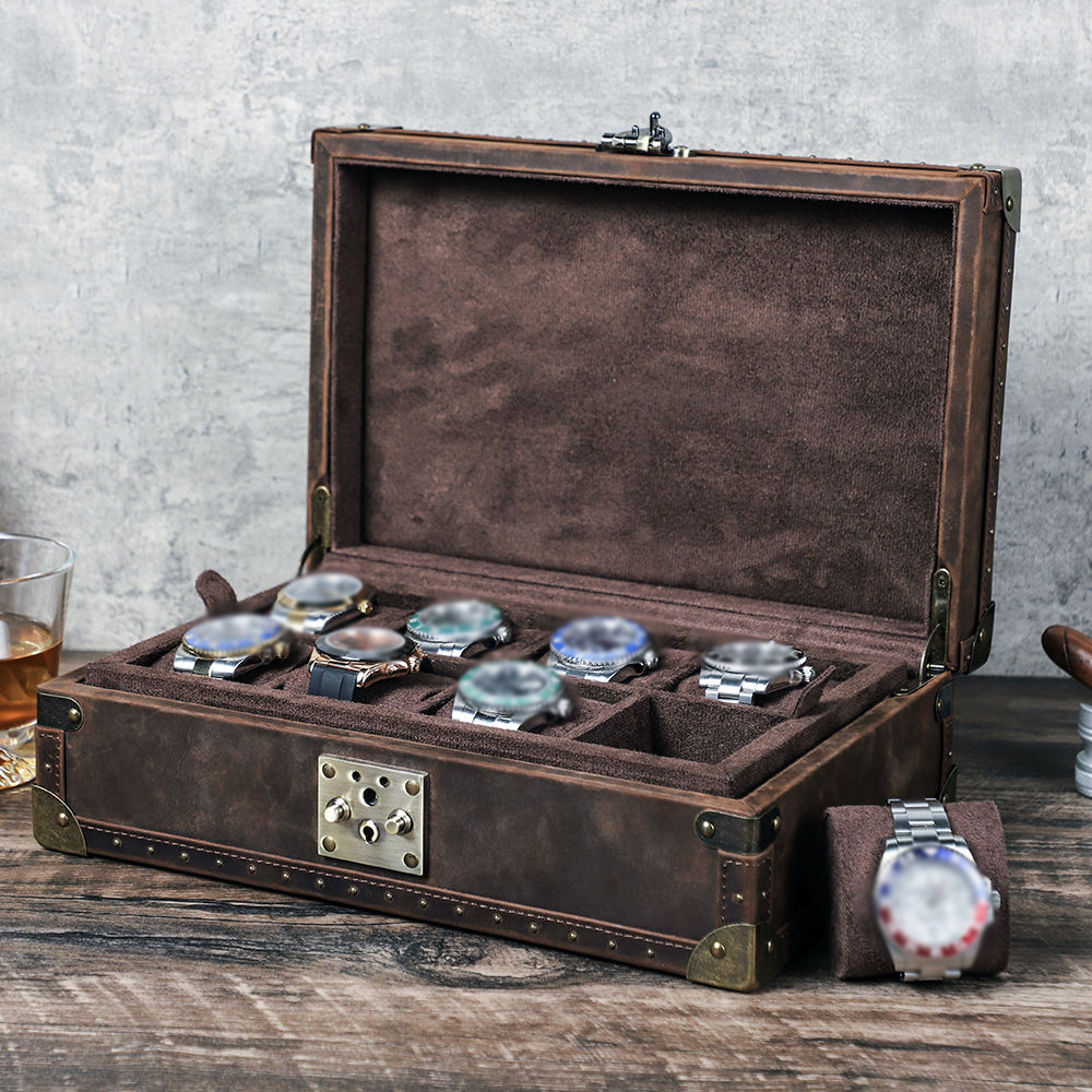 Luxury Watch Leather - CONTACT'S FAMILY 8 Leather Custom Watch