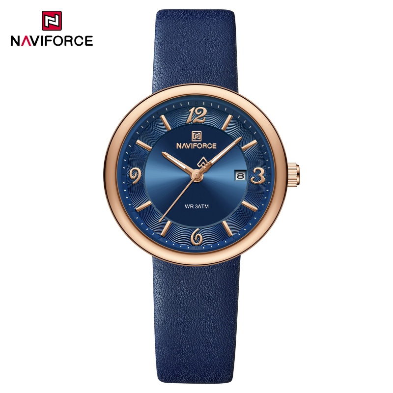 Luxury Watch Black - NAVIFORCE New Women Daily Quartz Watch