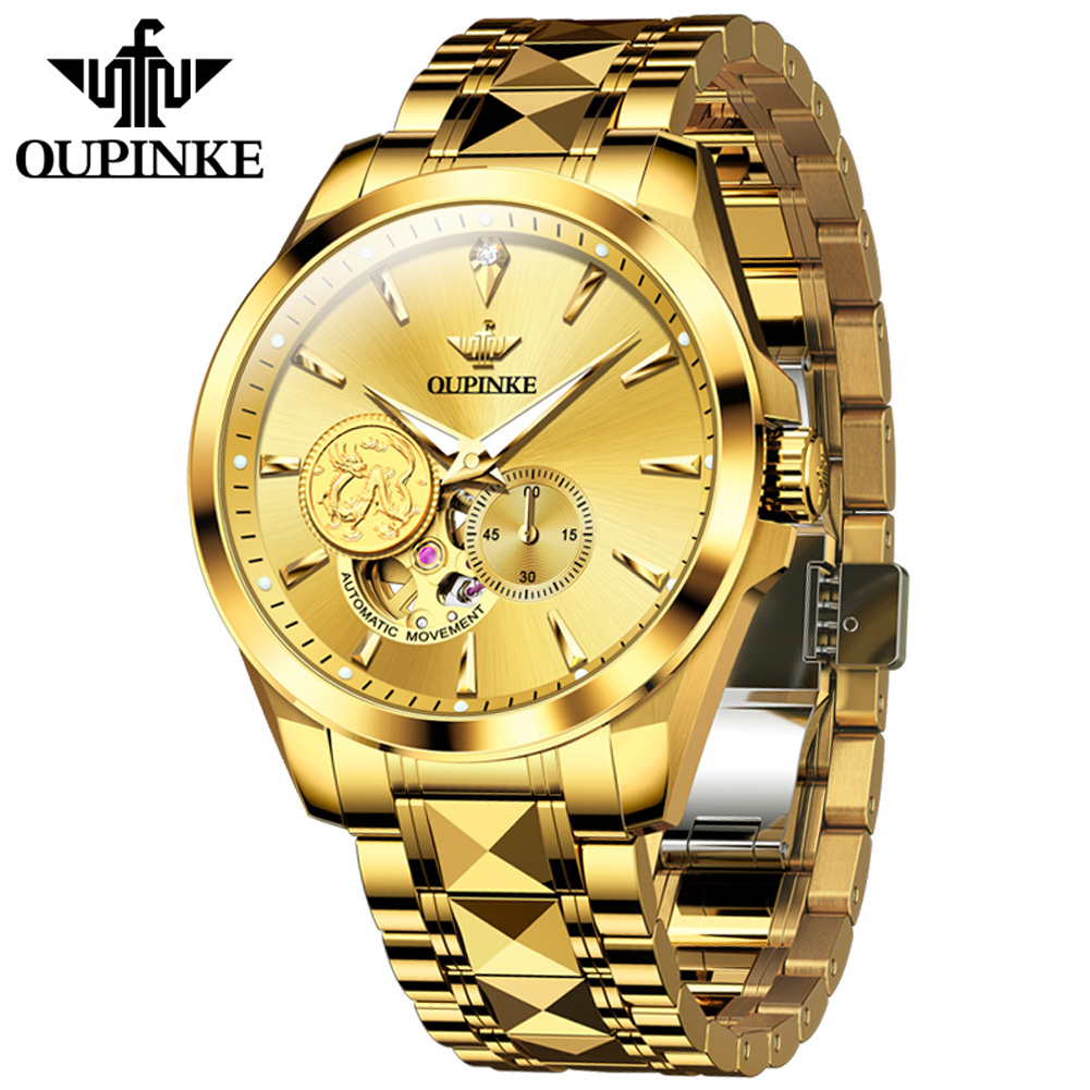 Luxury Watch Brands Logo - OUPINKE Men's Watches Top Brand Luxury