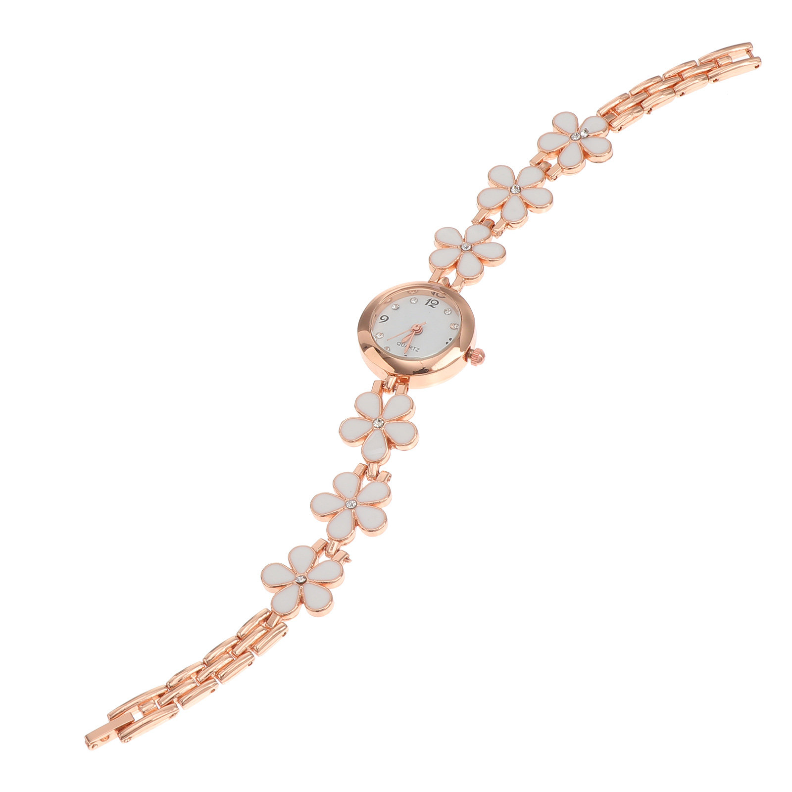 Luxury Watch & Jewellery Recensioni - Elegant Crystal Quartz Bracelet Watch for
