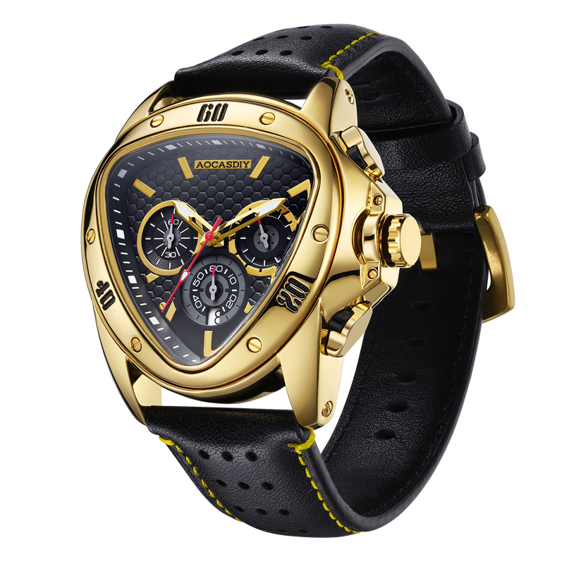 Watch Triangle Luxury - Fashion Cool Triangle Watch Men Top