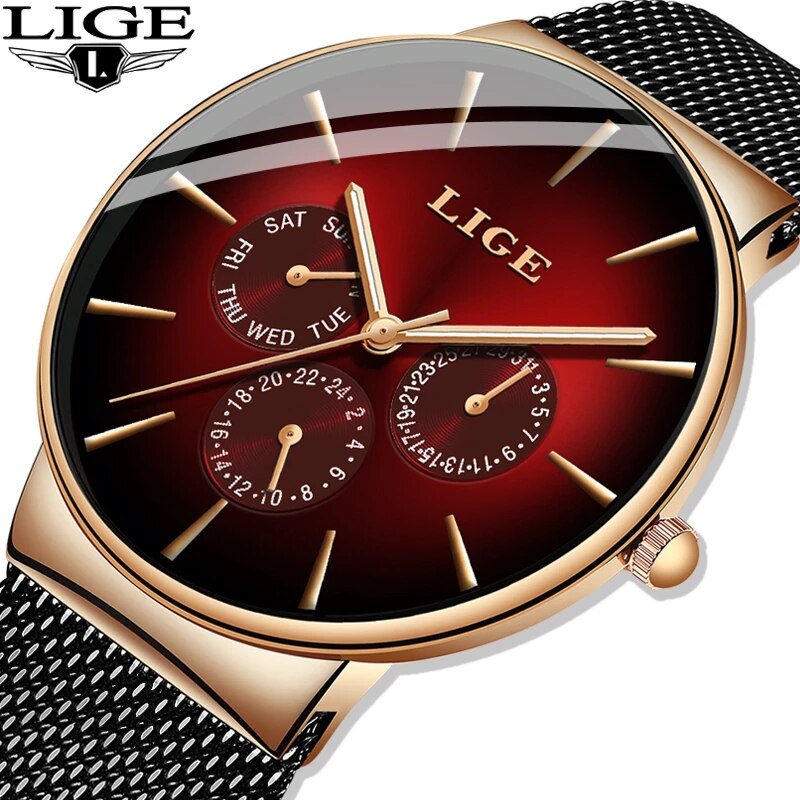 Luxury Watch Low Price - New LIGE Fashion Mens Watches Top