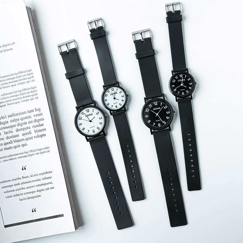 Luxury Watch Black - Simple Black Watch Quartz Watches for