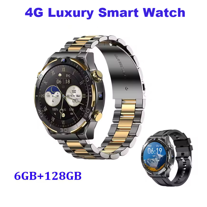 Luxury Watch Arabic - New 4G LTE Smart Watch Men