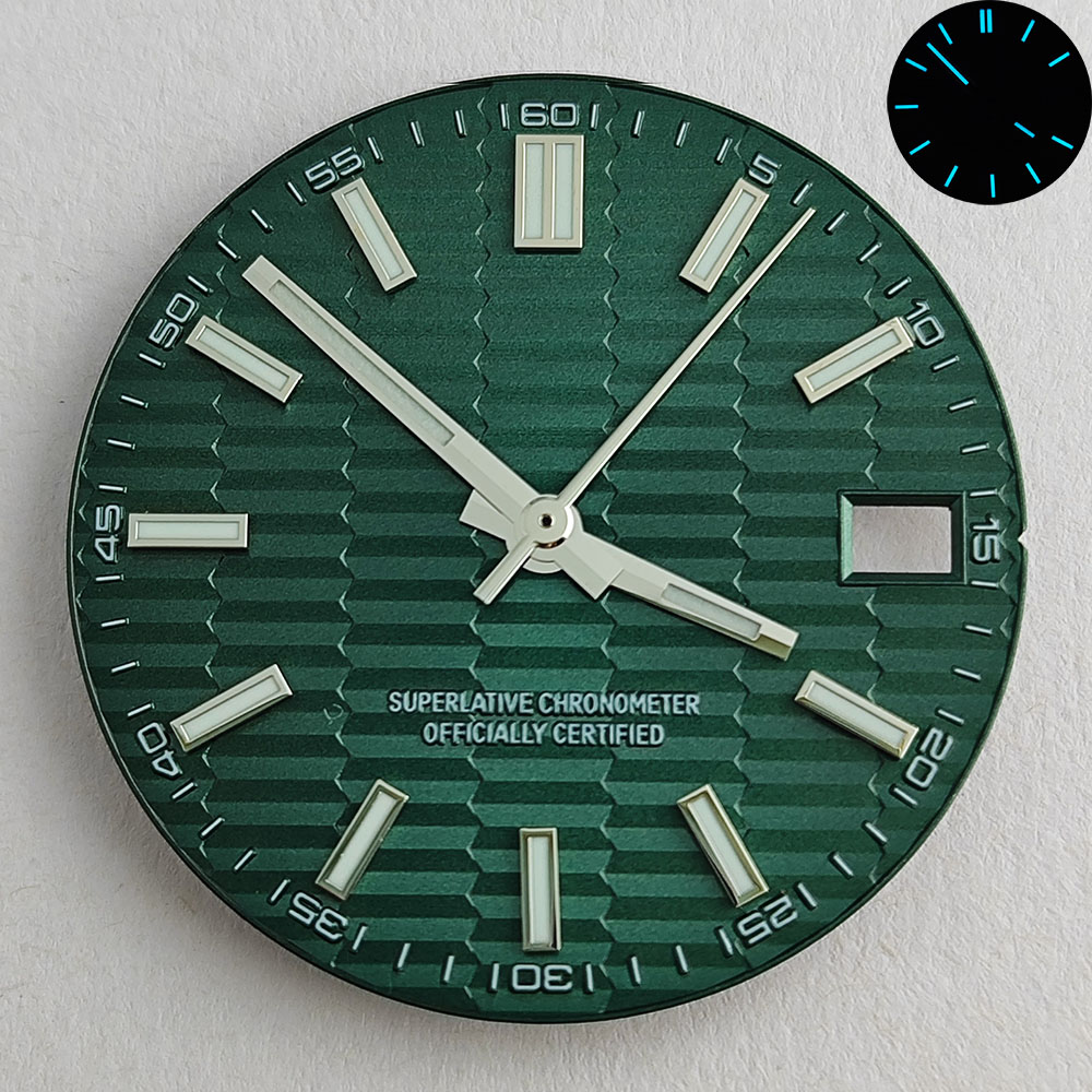 28.5mm NH35 dial NH35 hands bl - Luxury Watch With Green Dial review and price
