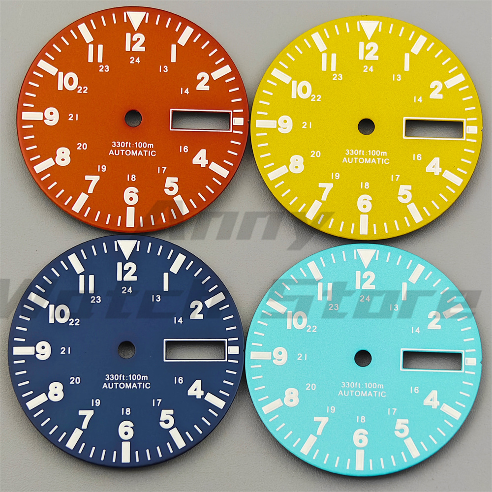 29mm Watch Dial Dual Date Cale - Luxury Watch With Green Dial review and price