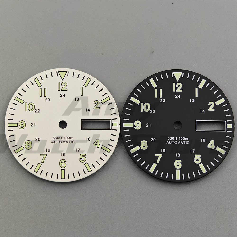29mm Watch Dial Dual Date Cale - Luxury Watch With Green Dial review and price