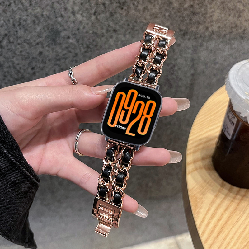 Luxury Leather+metal Band For  - Luxury Watch Galaxy review and price
