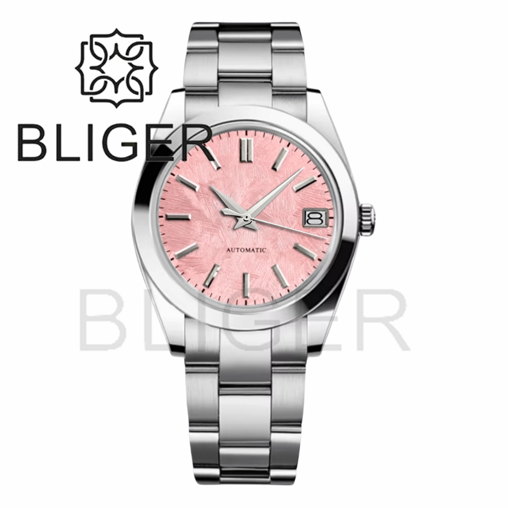 BLIGER 36mm39mm Custom logo Gr - Luxury Watch With Green Dial review and price