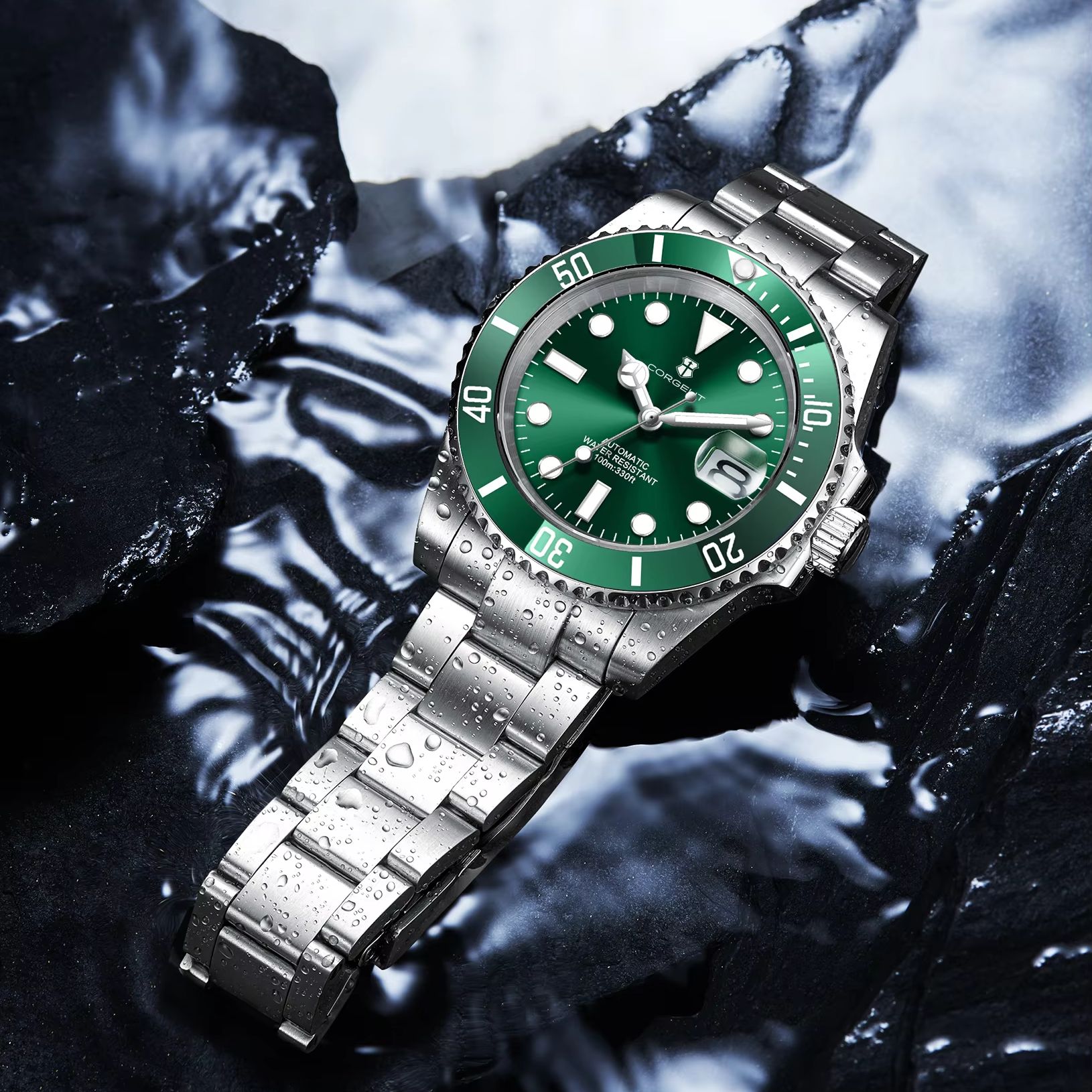 CUSTOM Logo 40mm 515 GMT Quart - Luxury Watch Brands Logo review and price