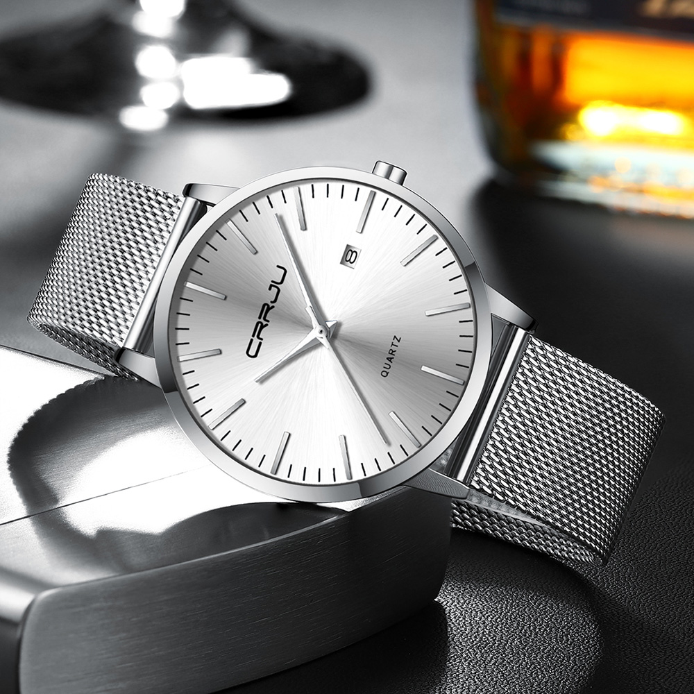 CRRJU New Fashion Mens Watches - Luxury Watch Low Price review and price