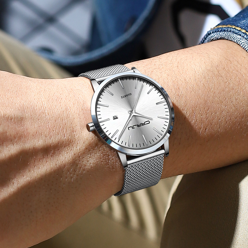 CRRJU New Fashion Mens Watches - Luxury Watch Low Price review and price