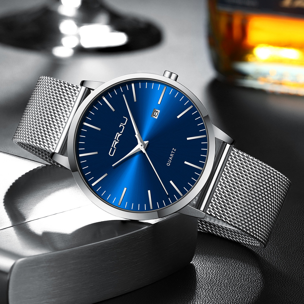 CRRJU New Fashion Mens Watches - Luxury Watch Low Price review and price