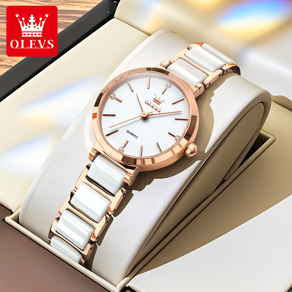 OLEVS Women Watch 5877 Luxury  - Luxury Watch & Jewellery Recensioni review and price