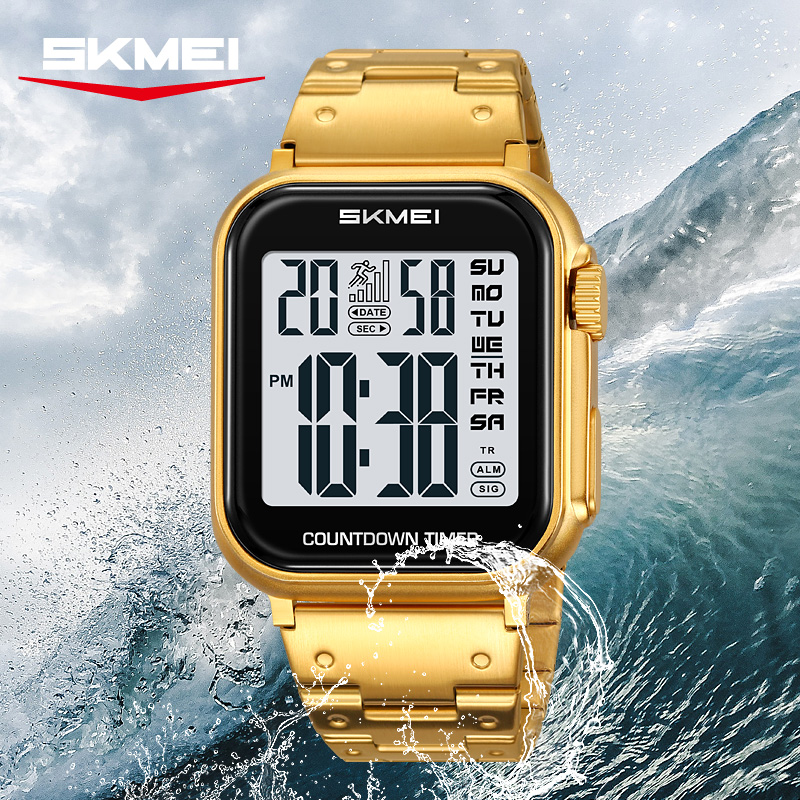 SKMEI 2447 Electronic Movement - Watch Triangle Luxury review and price