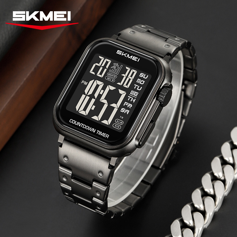 SKMEI 2447 Electronic Movement - Watch Triangle Luxury review and price