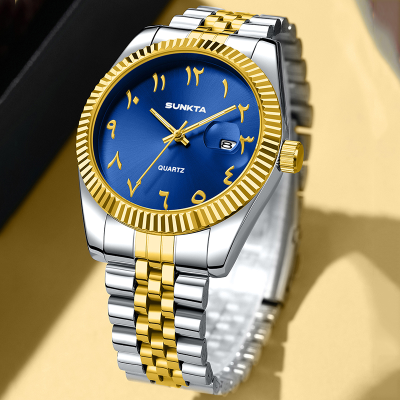 SUNKTA Top Brand Luxury Women' - Luxury Watch Arabic review and price