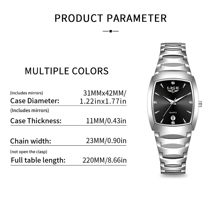 LIGE Watch women Business Luxu - Luxury Watch & Jewellery Recensioni review and price