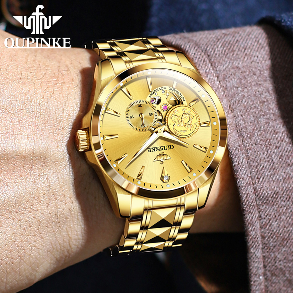 OUPINKE Men's Watches Top Bran - Luxury Watch Brands Logo review and price