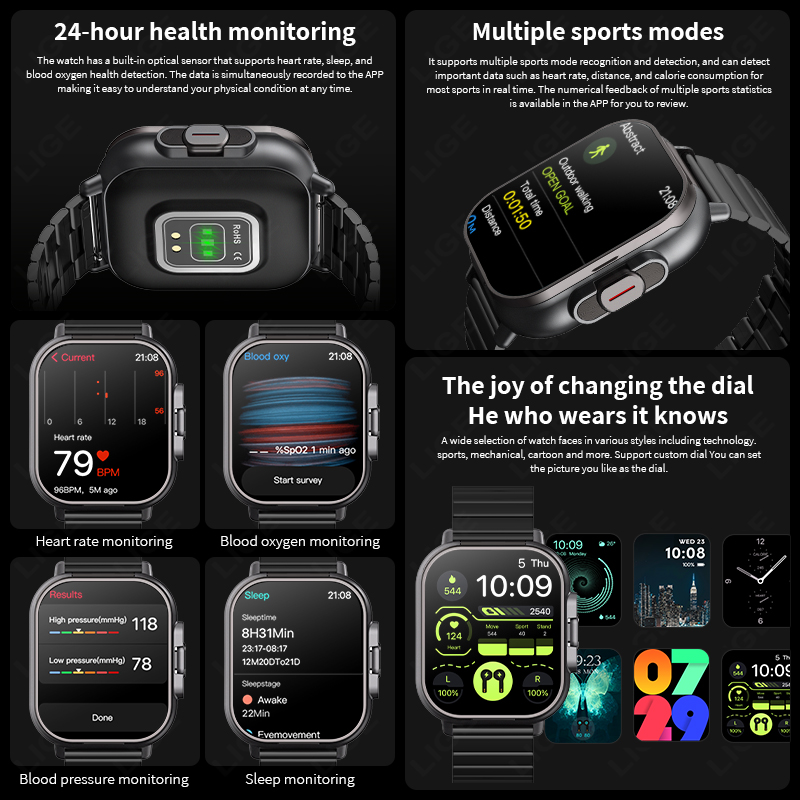 TWS 2in 1 Smart Watch with Hea - Luxury Watch Korea review and price
