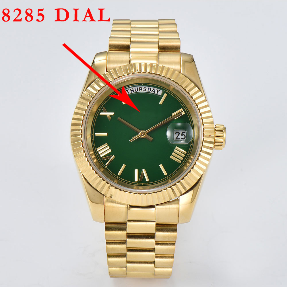8285 Watch 8285 Dial 8285 Hand - Luxury Watch With Green Dial review and price