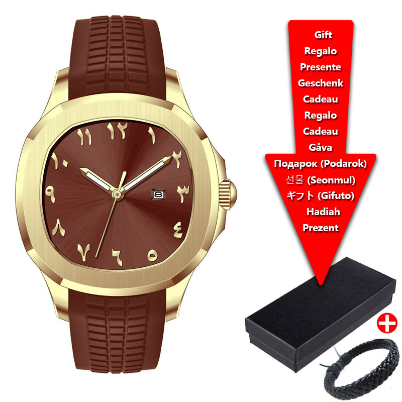 Luxury Brand Men's Watch Silic - Luxury Watch Brands Logo review and price