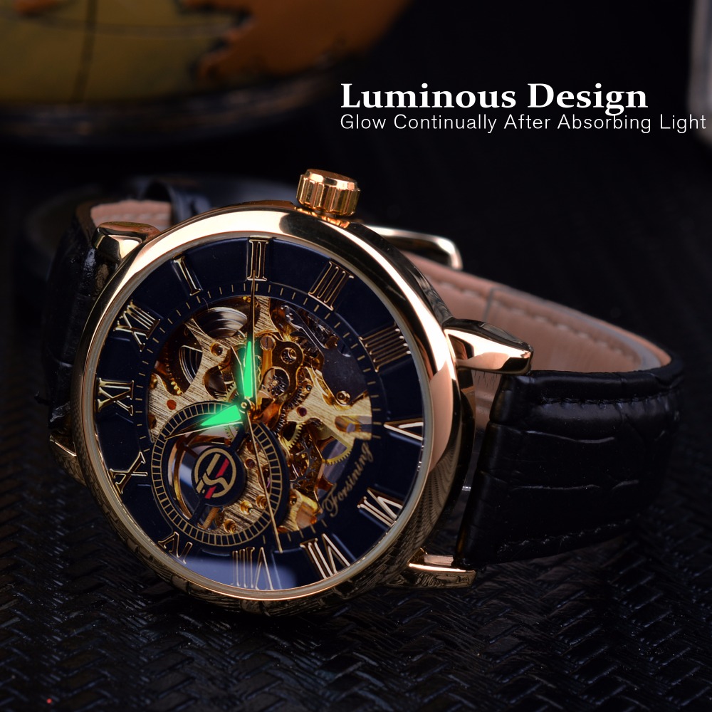 Forsining 3d Logo Design Hollo - Luxury Watch Brands Logo review and price