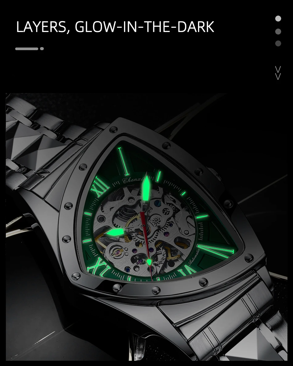 CHENXI Designer Luxury Fashion - Watch Triangle Luxury review and price