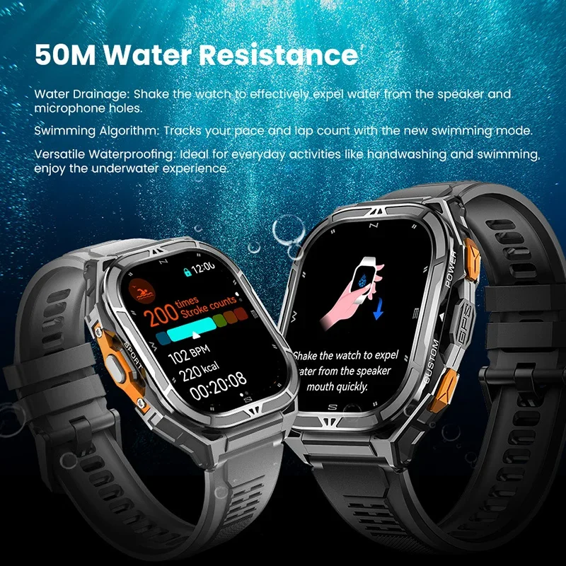 Luxury AMOLED Smartwatch Real  - Luxury Watch Arabic review and price